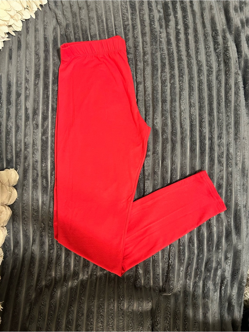 No Boundaries Bright Red Stretch Leggings
